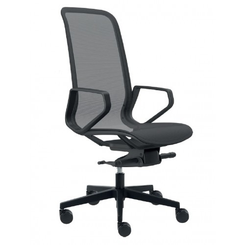 Kancelářská židle EMPIRE 4 ŠEF - nosnost 130 kg - barva černá 