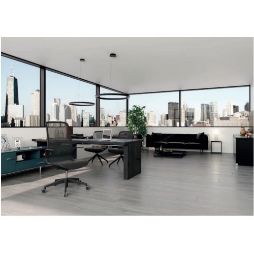 Kancelářská židle EMPIRE 4 ŠEF - nosnost 130 kg - barva černá 