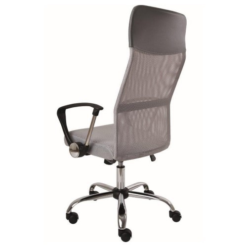 Kancelářské křeslo KLASIK 6 šedá - nosnost 120 kg 