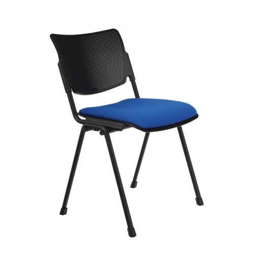 Konferenční židle KLASIK 32 s plastovým opěrákem - nosnost 120 kg - výběr barevného provedení
