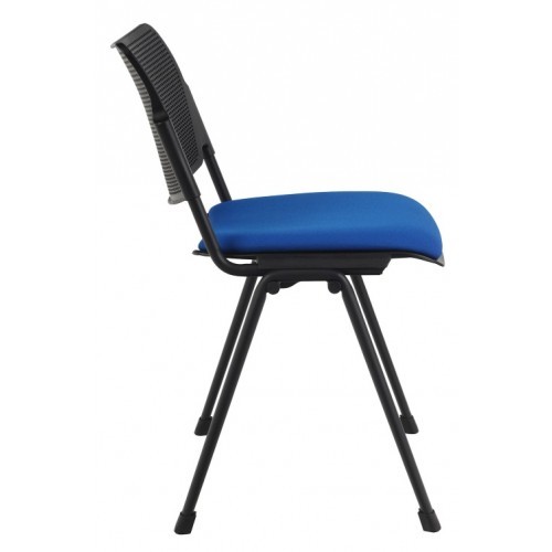 Konferenční židle KLASIK 32 s plastovým opěrákem - nosnost 120 kg - výběr barevného provedení