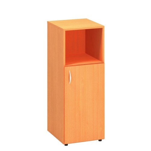 Policová skříň střední FALA 125 kombinovaná  pravá - rozměr  106x40 cm - výběr barevného provedení 