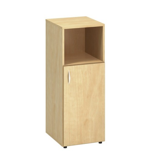 Policová skříň střední FALA 125 kombinovaná  pravá - rozměr  106x40 cm - výběr barevného provedení 