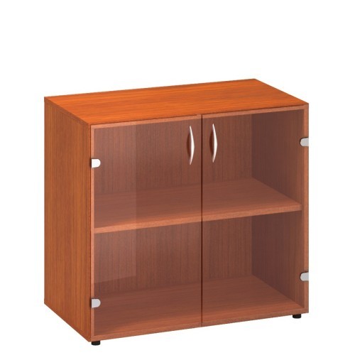 Policová skříň nízká FALA 020 prosklená - rozměr  73x80 cm - výběr barevného provedení 