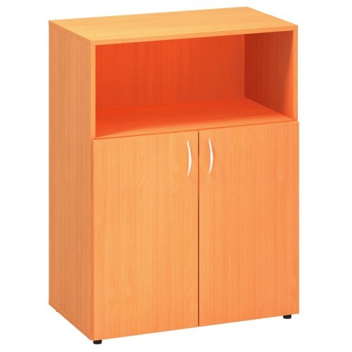 Policová skříň střední FALA 135 s nikou - rozměr  106x80 cm - výběr barevného provedení 