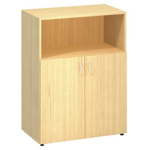 Policová skříň střední FALA 135 s nikou - rozměr  106x80 cm - výběr barevného provedení 