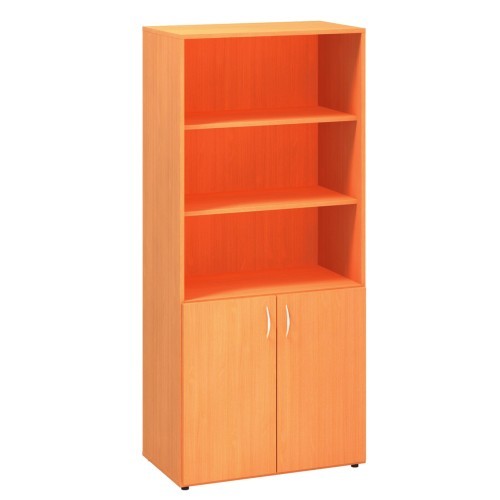 Policová skříň FALA 210 s nikou - rozměr  178x80 cm - výběr barevného provedení 