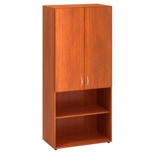 Policová skříň FALA 235 kombinovaná  s dveřmi - rozměr  178x80 cm - výběr barevného provedení 