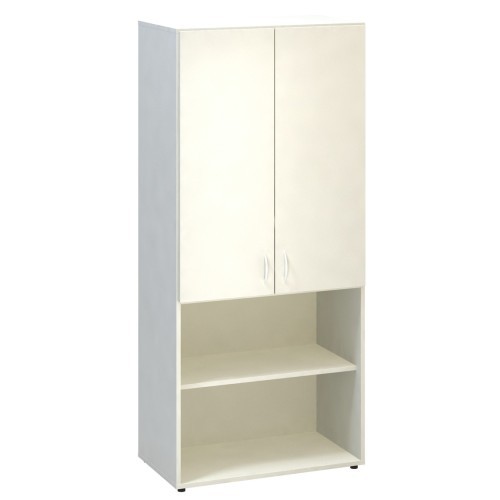 Policová skříň FALA 235 kombinovaná  s dveřmi - rozměr  178x80 cm - výběr barevného provedení 