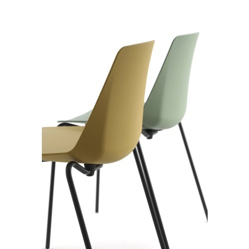 Konferenční židle COM - stohovatelná - nosnost 120 kg 