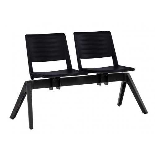 Plastová lavice do čekáren RAVE P - 2-4 sedadel - výběr barevného provedení 