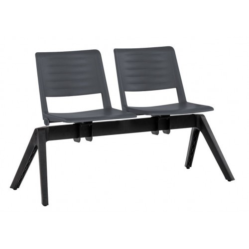 Plastová lavice do čekáren RAVE P - 2-4 sedadel - výběr barevného provedení 