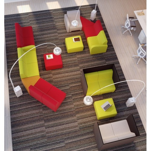 Čalouněné křeslo CUBE - modul 100