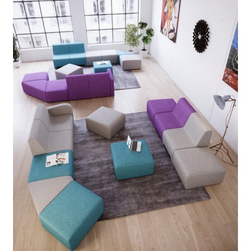 Čalouněné křeslo CUBE - modul 100