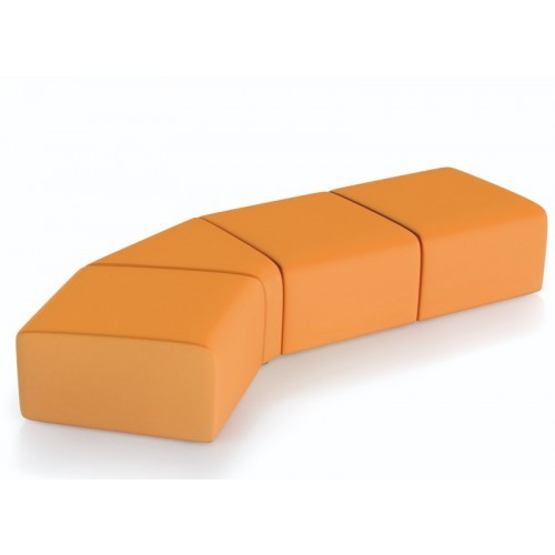 Čalouněný sedák CUBE - modul 90