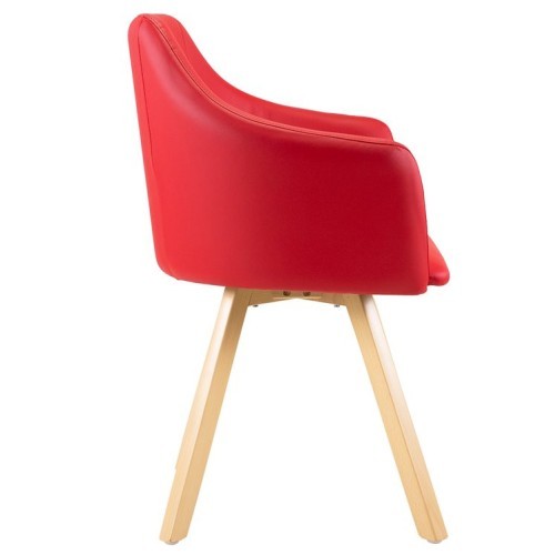 Konferenční křeslo RAVENNA WOOD - nosnost 120 kg 