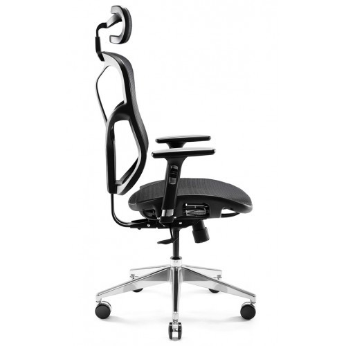 Kancelářské křeslo BASIC V černé - nosnost 150 kg 