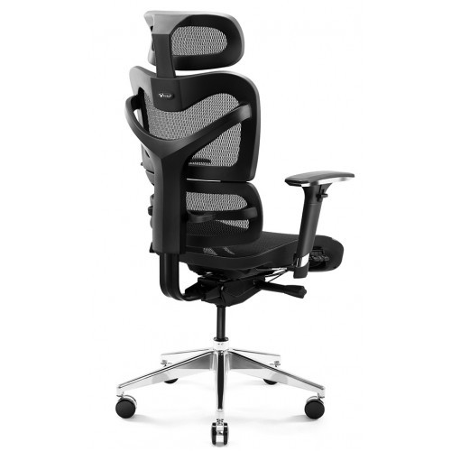 Kancelářské křeslo COMANDER V černé - nosnost 200 kg 