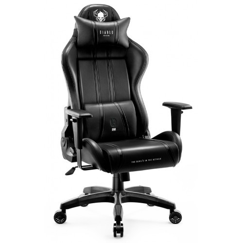 Herní křeslo DEVIL X ONE - černé - nosnost 160 kg  - 3 velikosti křesla