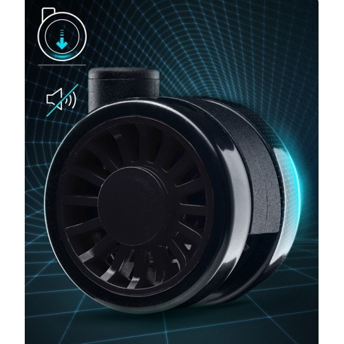 Herní křeslo DEVIL X ONE - černé - nosnost 160 kg  - 3 velikosti křesla