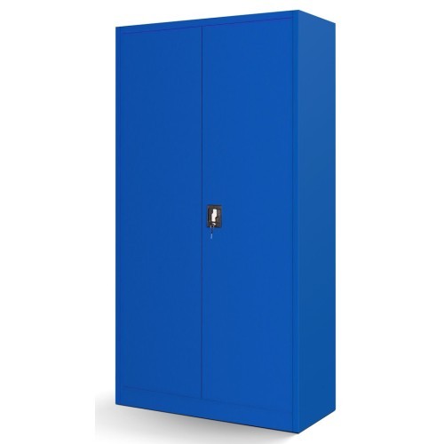 JAN NOWAK - Kovová skříň na nářadí AREK - blue -  rozměr 185x92 cm - zámek 