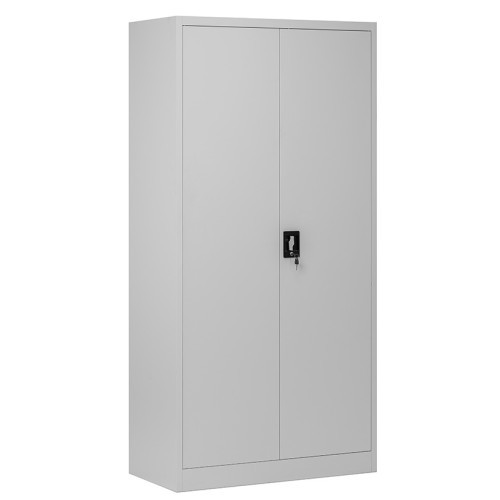 JAN NOWAK - Kovová šatní skříň AWI - šedá -  rozměr 185x90 cm 