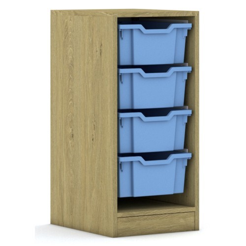 Skříň s kontejnery BLOX 2PG-4M včetně kontejnerů