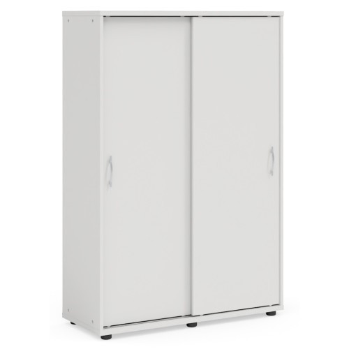 Kancelářská skříň s posuvnými dveřmi  - výška 147,9 cm EXPRESS II - 99H428