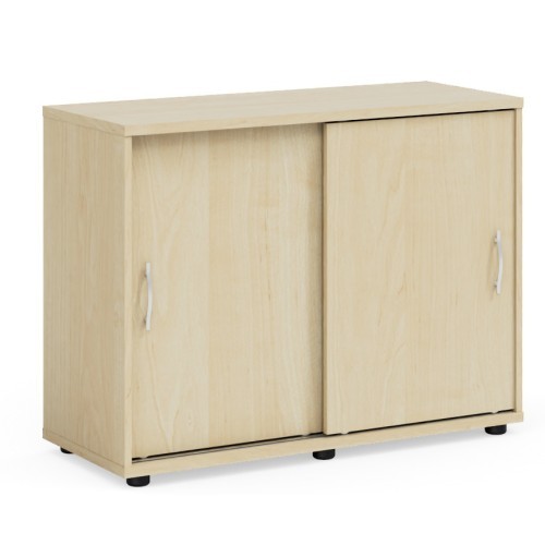 Kancelářská skříň s posuvnými dveřmi  - výška 75,3 cm EXPRESS II - 99H164