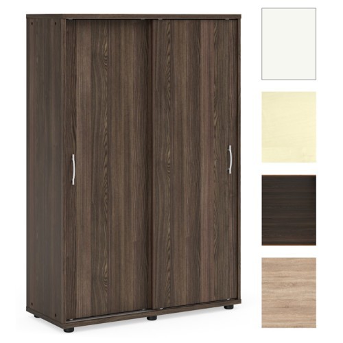 Kancelářská skříň s posuvnými dveřmi  - výška 147,9 cm EXPRESS II - 99H428