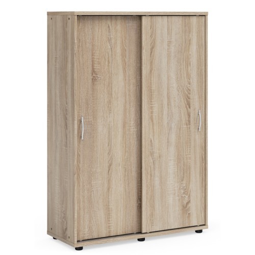 Kancelářská skříň s posuvnými dveřmi  - výška 147,9 cm EXPRESS II - 99H428