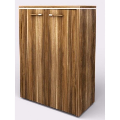 Kancelářská skříň  policová WELS bez dveří/s dveřmi - výška 119,5 cm - KM814301