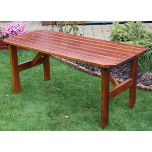 Dřevěný zahradní stůl OREBI - 150 cm 