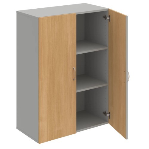 Policová skříň s dveřmi DRIVE D38001 - výška 111 cm - šířka 80 cm 