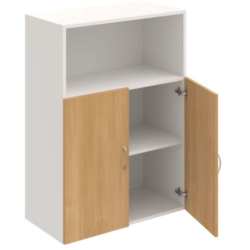 Policová skříň s nikou DRIVE D38002 - výška 111 cm - šířka 80 cm 