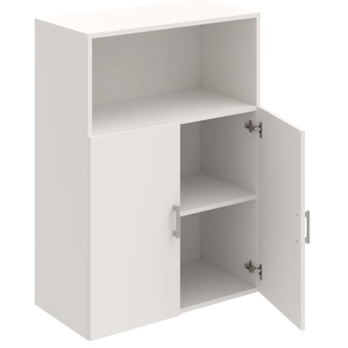 Policová skříň s nikou DRIVE D38002 - výška 111 cm - šířka 80 cm 