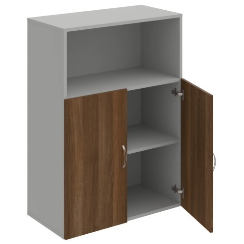 Policová skříň s nikou DRIVE D38002 - výška 111 cm - šířka 80 cm 