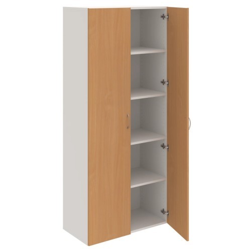 Policová skříň s dveřmi DRIVE D58000 - výška 185 cm - šířka 80 cm 