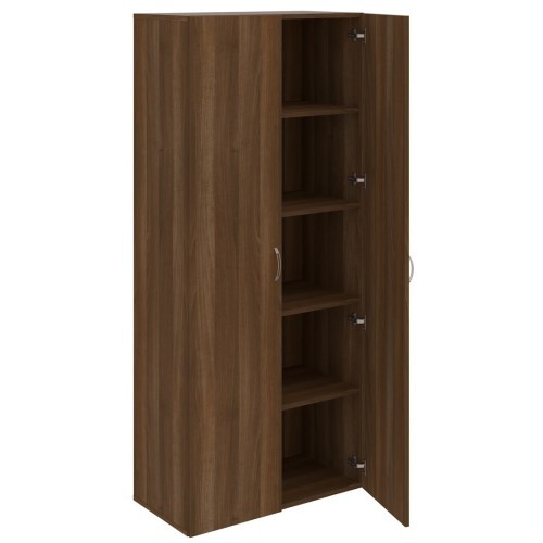 Policová skříň s dveřmi DRIVE D58000 - výška 185 cm - šířka 80 cm 