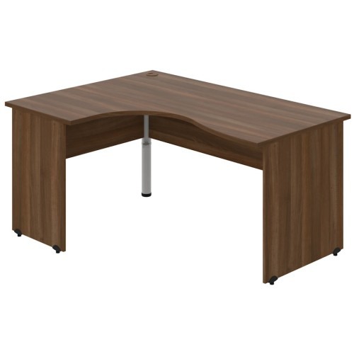 Rohový kancelářský stůl OFFICE GATE GE2005P ergo  - rozměr 160x120 cm - pravý