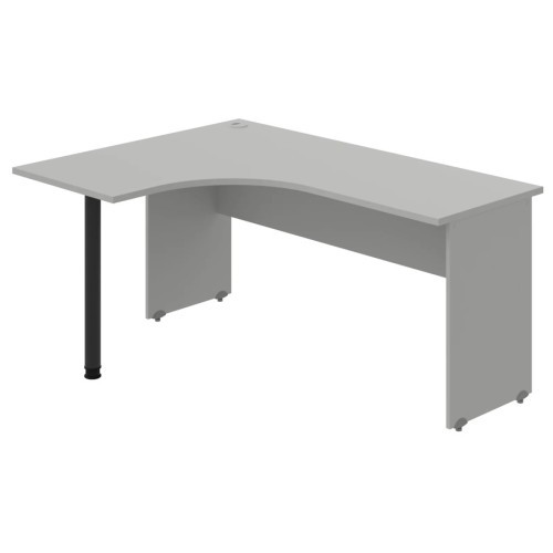 Rohový kancelářský stůl OFFICE GATE GE60P - rozměr 160x120 cm - pravý