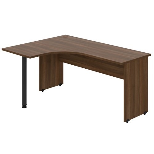 Rohový kancelářský stůl OFFICE GATE GE60P - rozměr 160x120 cm - pravý