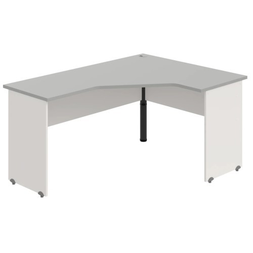 Rohový kancelářský stůl OFFICE GATE GEV60L ergo  - rozměr 160x120 cm - levý