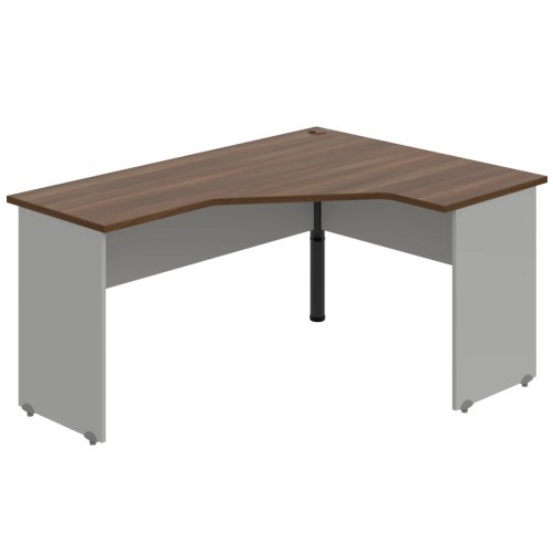 Rohový kancelářský stůl OFFICE GATE GEV60L ergo  - rozměr 160x120 cm - levý