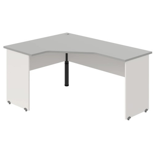 Rohový kancelářský stůl OFFICE GATE GEV60P ergo  - rozměr 160x120 cm - pravý
