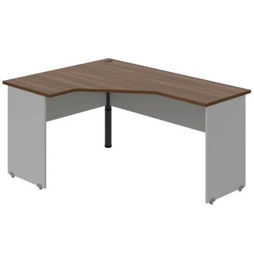 Rohový kancelářský stůl OFFICE GATE GEV60P ergo  - rozměr 160x120 cm - pravý