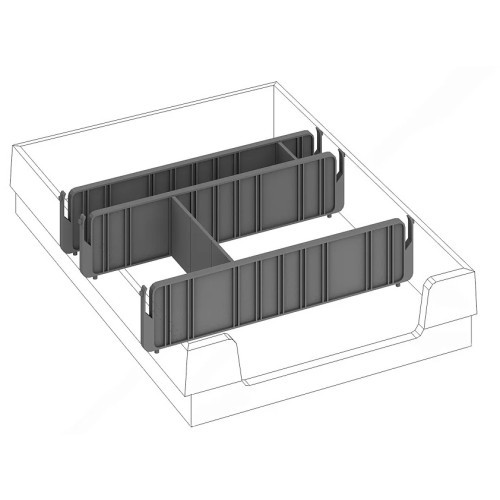 Přístavný kontejner  OFFICE K35CN - rozměr 60x40cm 