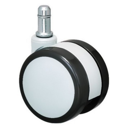 Náhradní kolečka kancelářské židle CT60281B- sada 5 ks - na tvrdé podlahy