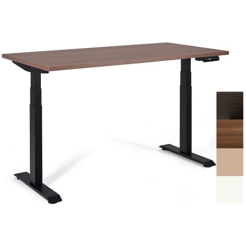 Elektricky výškově nastavitelný stůl ACTIVE 1 - podnož černá - rozměr 160x70 cm 