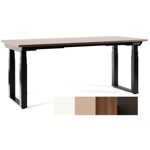 Elektricky výškově nastavitelný stůl Q-FORM - podnož černá - rozměr 150x80 cm 